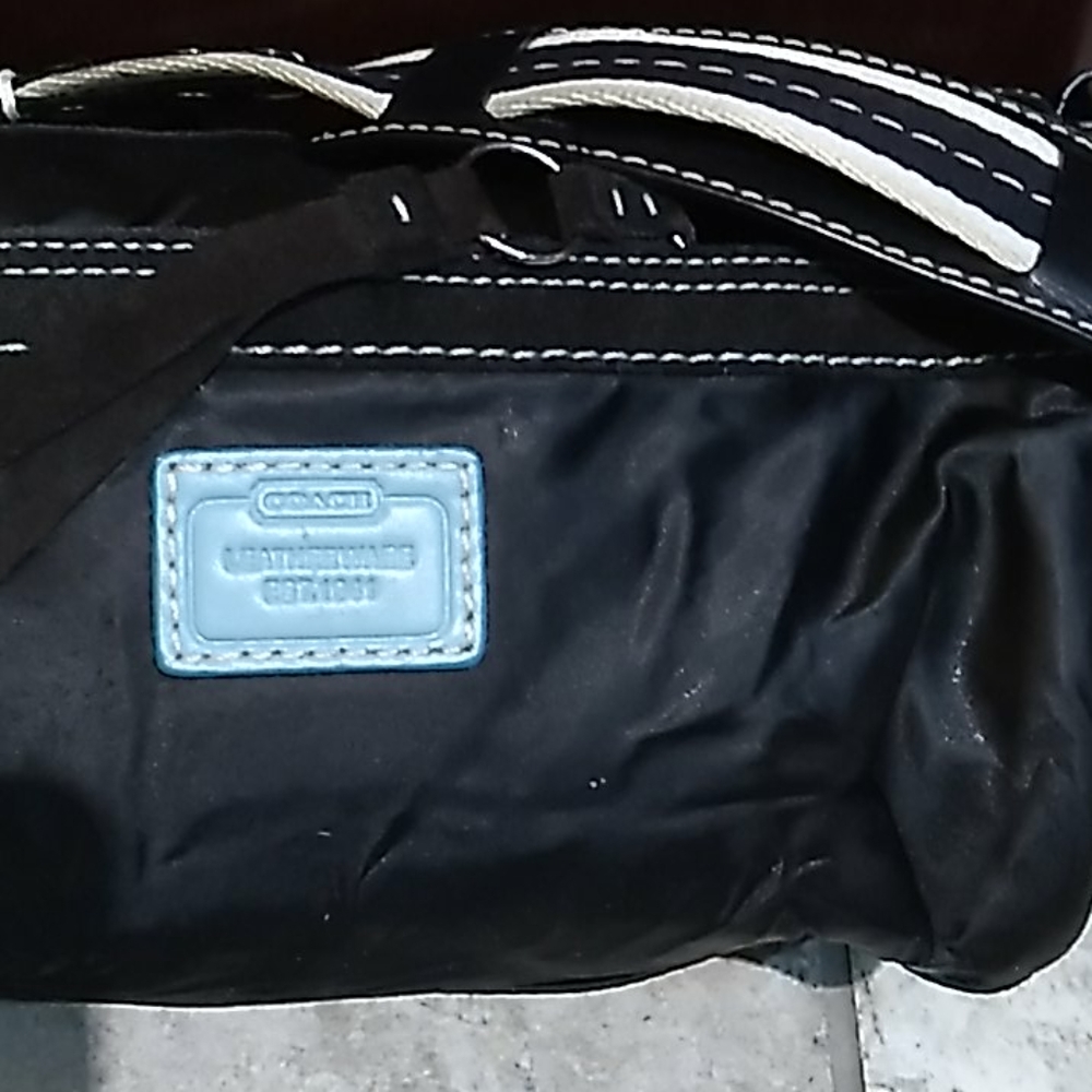 COACH 👜 90's RARE HANDBAG - Picture 2 of 12